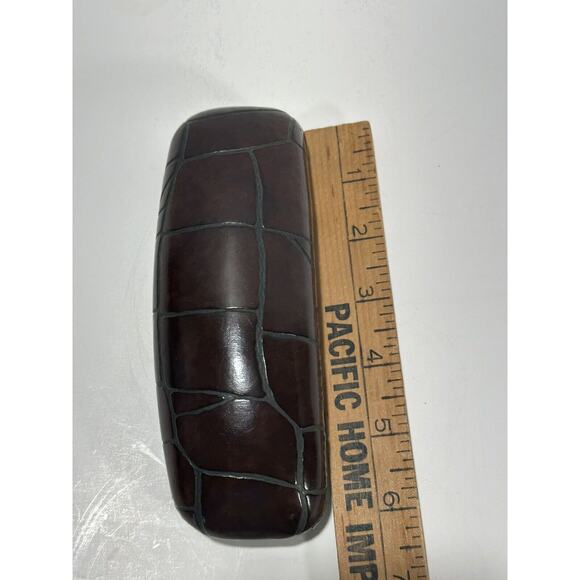 Lauren Hutton L125 Violet Eyeglasses Frames + Brown Hard Shell Case 51[]18-135MM
